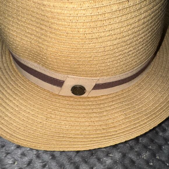 Men’s Straw Dress Fedora Hat with‎ Ribbon Stylish Fashion Dressy Casual - Picture 4 of 7